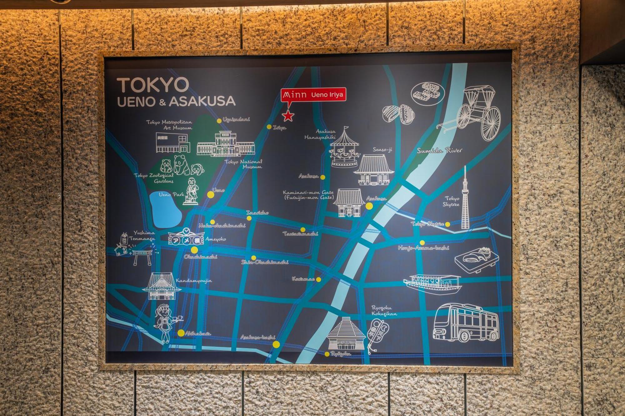 Minn Ueno Iriya Tokyo Esterno foto